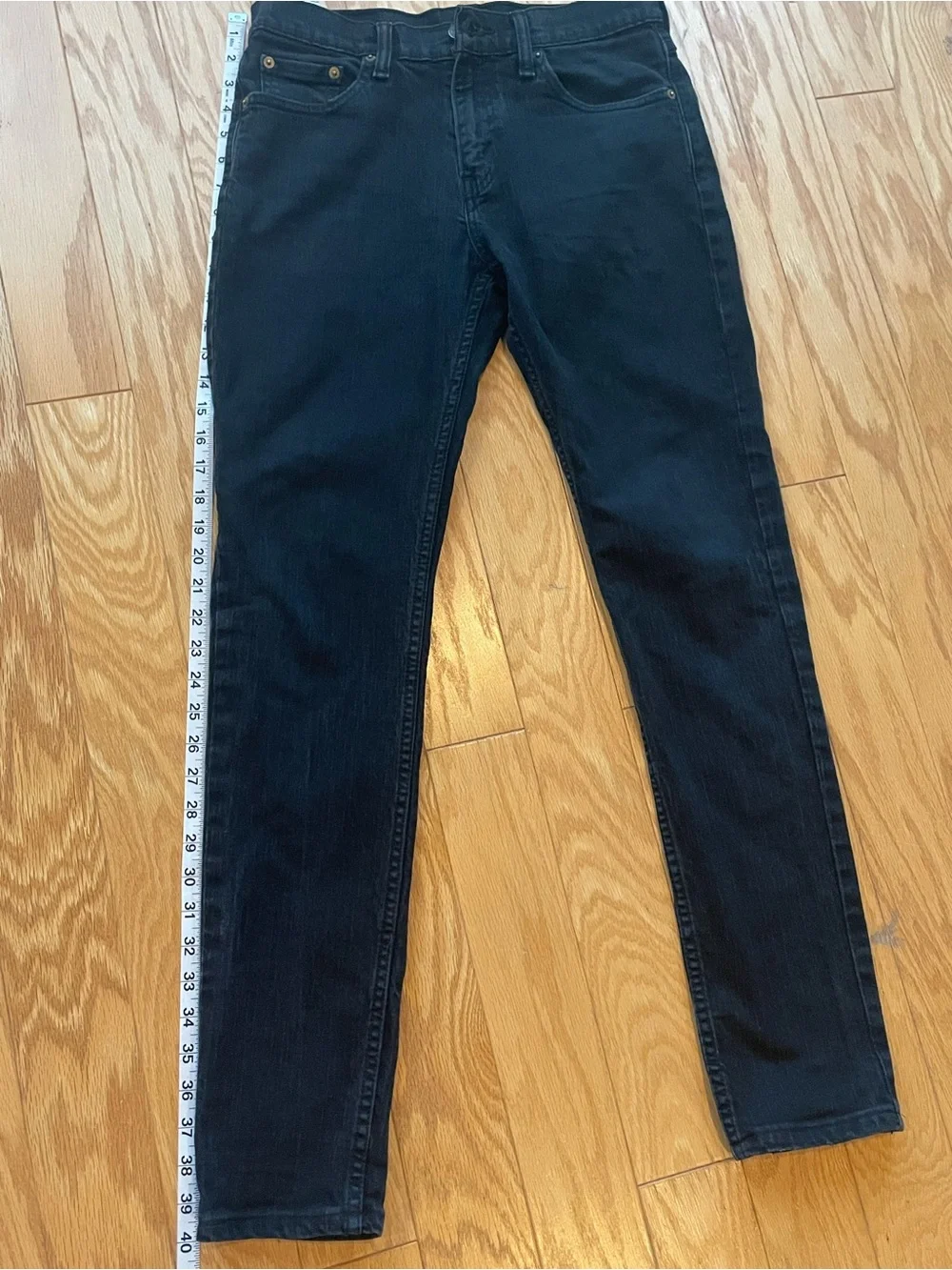 Levi’s Men’s 511 Black Denim Jeans 30x32 Slim Fit